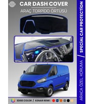 FORD TRANSİT CUSTOM (2012-2020) Torpido Örtüsü Ön Göğüs Koruma Torpido Koruma Tam Uyum