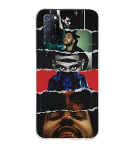 Oppo A52/A72/A92 Uyumlu The Weeknd Tasarımlı Şeffaf Telefon Kılıfı