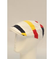Erkek Çizgili Kasket Şapka  Retro Newsboy Cap - bayşapkacı-8281