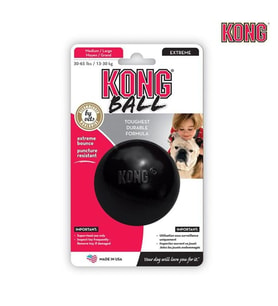 Kong Extreme Top Şeklinde Isırma Oyuncağı Ultra Sert M/L