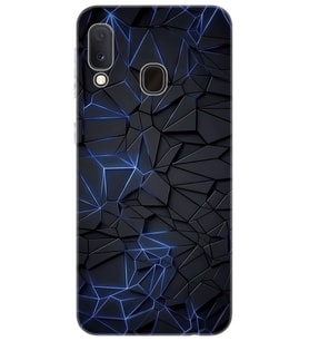 Samsung Galaxy A20E (SM-A202F) Uyumlu Kılıf Desen Baskı Silikon Karmaşık Design STK:1874