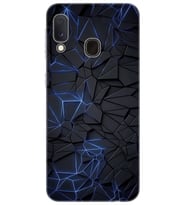 Samsung Galaxy A20E (SM-A202F) Uyumlu Kılıf Desen Baskı Silikon Karmaşık Design STK:1874