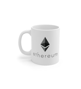 Ethereum Baskılı Kupa Bardak