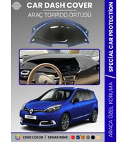 RENAULT SCENIC 3 (2009-2016) Torpido Örtüsü Ön Göğüs Koruma Torpido Koruma Tam Uyum Çatlamayı Önler