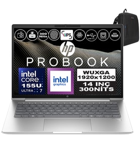 Hp Probook 440 G11 Intel Core Ultra 7 155U Ddr5 16GB 4tb SSD Intel® Aı Boost 14" Wuxga IPS Windows 11 Pro Taşınabilir Bilgisayar A22YSEAP04 + Zetta Çanta