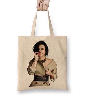 Demi Lovato Bez Çanta Uzun Saplı
