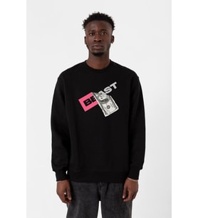 Mr Beast Dollar Bill Siyah Erkek 2ip Sweatshirt