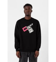 Mr Beast Dollar Bill Siyah Erkek 2ip Sweatshirt