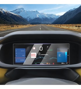 Jeep ile uyumlu Avenger 2024-2025 Model 10.25 inç Gösterge Panel 9H Nano Ekran Koruyucu