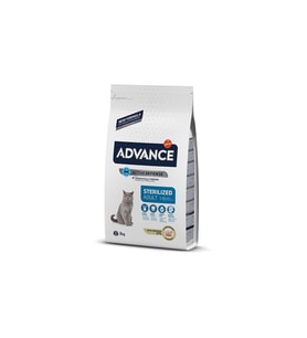 Advance Sensitive Hassas Deri Hindili Kısırlaştırılmış Kedi Maması 3 Kg