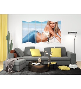 DENİZ KIZI MDF TABLO-1723 MODEL-B