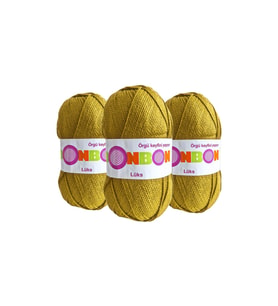 Bonbon Lüks Örgü İpi Patiklik İp 98874 3 Adet