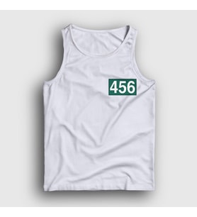 Presmono Unisex Beyaz Seong Gi Hun 456 Squid Game Atlet 261378tt (Beyaz)