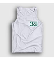 Presmono Unisex Beyaz Seong Gi Hun 456 Squid Game Atlet 261378tt (Beyaz)