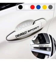 C hevrolet için Kapı Kolu ve Jant Sticker yazı 53