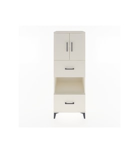 Hyperion Dolap 3 Raflı 2 Çekmeceli 2 Kapaklı 60x44x163 Aytaşı-Aytaşı