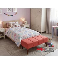 WİNFLEX ÇOK AMAÇLI DEKORATİF PUF –(38 X 100CM) SOMON PEMBE