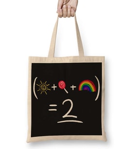 Zeka Matematik Bez Çanta Uzun Saplı