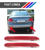 Otozet Fiat Linea Arka Tampon Reflektörü Sol ve Sağ Takım 2007 - 2015 51914331