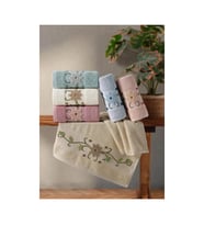 Emily Style 1 6lı Havlu 50x90 Asorti