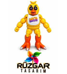 Fnaf Five Nights at Freddy's Chica Fnaf Eklemli Oyuncak