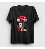 Presmono Unisex Siyah Killer Rules Dizi Dexter T-Shirt 480703tt