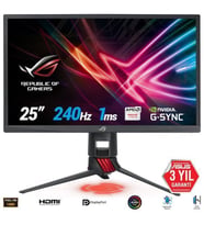 ASUS Rog Strix XG258Q 24.5 inç 240Hz 1ms Full HD Aura RGB Adaptive Sync TN Gaming Monitör