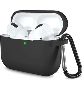 Lexroo AirPods Pro 1.Nesil ile Uyumlu Kılıf, Tam Koruyuculu Yumuşak Silikon Kılıf