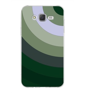 Samsung Galaxy J7 Kapak Renk Cümbüşü Tasarımlı Şeffaf Silikon Kılıf