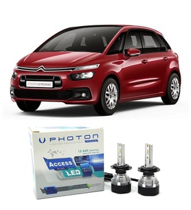Citroen C4 Picasso Uzun Far Ampulü H7 Access Yeni Seri Beyaz 2013-2018