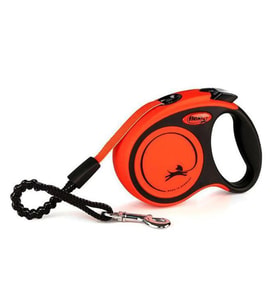 Flexi XTREME Otomatik Şerit Köpek Gezdirme Kayışı 5 Metre Small (Turuncu)