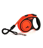 Flexi XTREME Otomatik Şerit Köpek Gezdirme Kayışı 5 Metre Small (Turuncu)