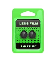 Samsung Galaxy Z Flip 7 Raze Metal Kamera Lens - Siyah