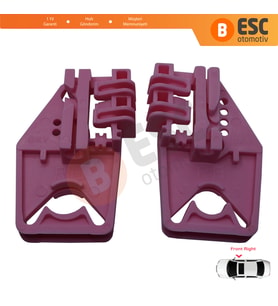 Skoda Octavia MK2 A5 1Z3 1Z5 2004-2013 4/5-Kapı 1Z1837462 İçin Ön Sağ Cam Kriko Tamir Klipsi A+B