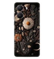 Xiaomi Poco X7 Pro Kılıf Boutique Baskılı Resimli Kahve Çiçek Pcode -095