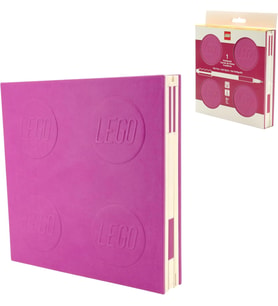 LEGO Jel Kalemli Kilitli Defter - Kırmızı Menekşe (53563)