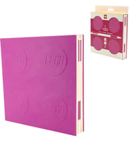 LEGO Jel Kalemli Kilitli Defter - Kırmızı Menekşe (53563)