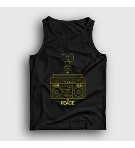 Presmono Unisex Siyah Peace Wu Tang Clan Atlet 304067tt