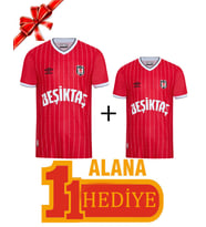 Beşiktaş Orijinal 24/25 Kırmızı Forma  1 Alana 1 Hediye