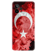 General Mobile GM 24 Pro Kılıf Resimli Desenli Baskılı Silikon Şanlı Türk Bayrağı 1315