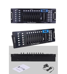 Quenlite DMX-1 Işık Kontrol Mikseri Masası DMX512 192 Kanal