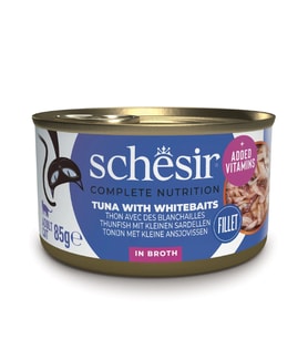 Schesir C177 Ton Balıklı Ringa Balıklı ve Pirinçli Kedi Konservesi 85 Gr