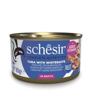 Schesir C177 Ton Balıklı Ringa Balıklı ve Pirinçli Kedi Konservesi 85 Gr