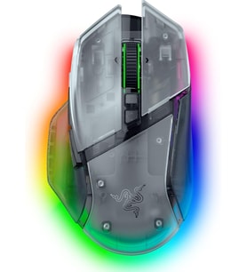 Razer Basilisk V3 Pro 35K Phantom White - Özelleştirilebilir Kablosuz Ergonomik Rgb Oyun Faresi - 35 (Çok Renkli)