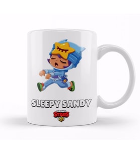 Brawl Stars Leepy Sandy Kupa Bardak Porselen