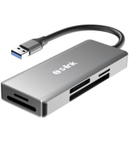 Type C ve USB3.0 to CF/SD/M2 Ngff/Micro SD/MS 5 in 1 Metal Kart Okuyucu
