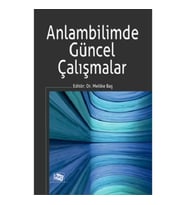 Anlambilimde Güncel Çalışmalar