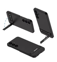Galaxy S24 Plus Kılıf Zore Kamera Korumalı Dikey Standlı Ays Kapak