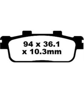 Sym Gts 250 Arka Fren Balatası Sfa427