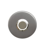 LOCKWAY Z-101B Paslanmaz Tek Kontak Zil Butonu Beyaz Led